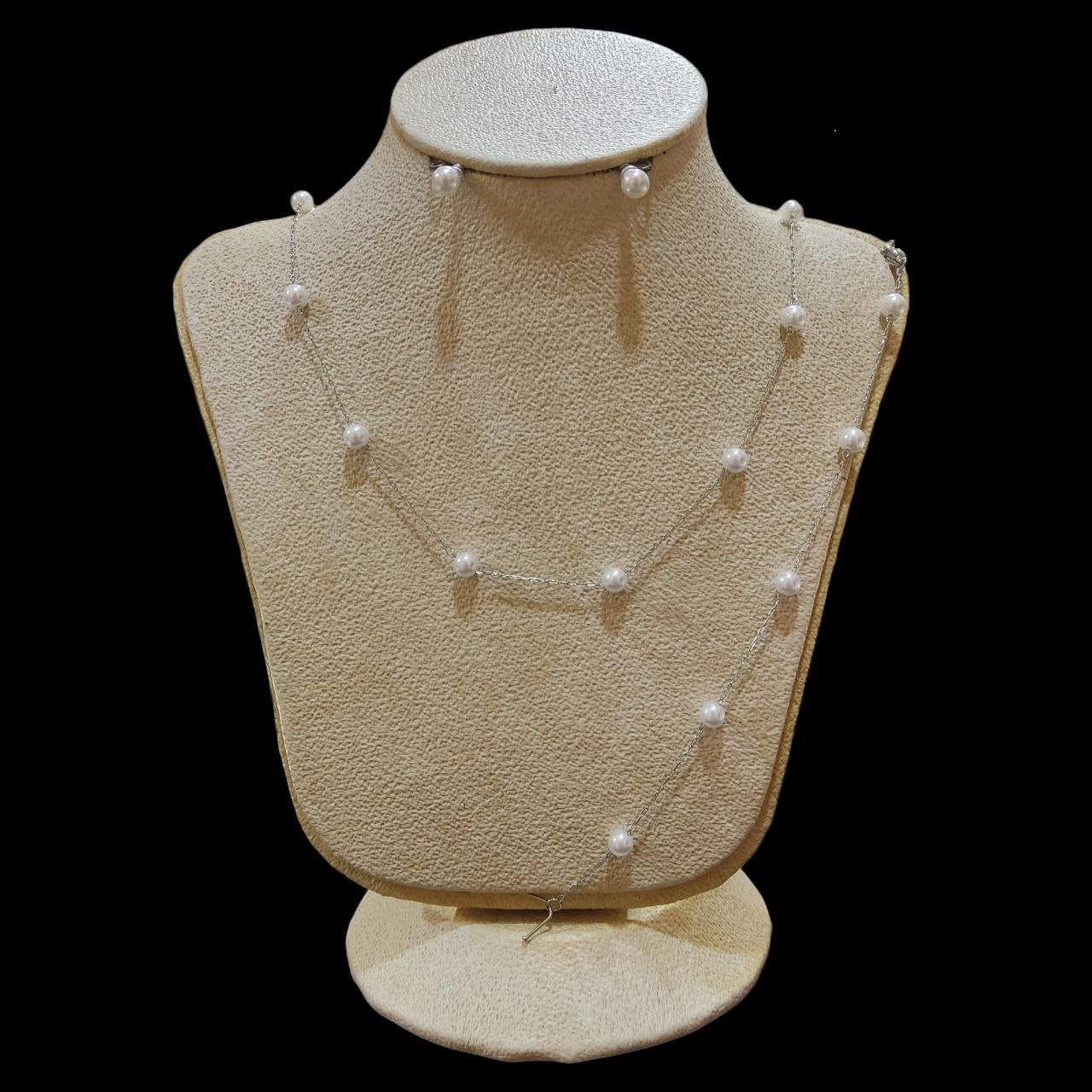 نیم ست زنانه مدل زنجیر مروارید کد VENUS-NM03 نیم ست زنانه مدل زنجیر مروارید کد VENUS-NM03