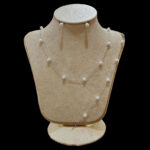 نیم ست زنانه مدل زنجیر مروارید کد VENUS-NM03