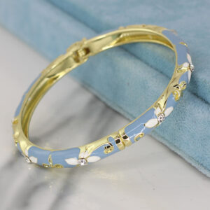 دستبند النگویی زنانه زودیکا مدل میناکاری کد AAD623