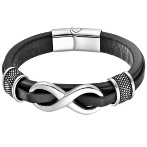 دستبند گالری گوهرسنگ مدل چرمی کد 397PLUS