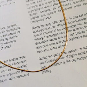 زنجیر زنانه مدل ماری 153