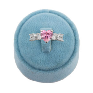 انگشتر زنانه مدل قلب کد bb534