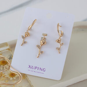 نیم ست زنانه ژوپینگ مدل گل رز کد Z131