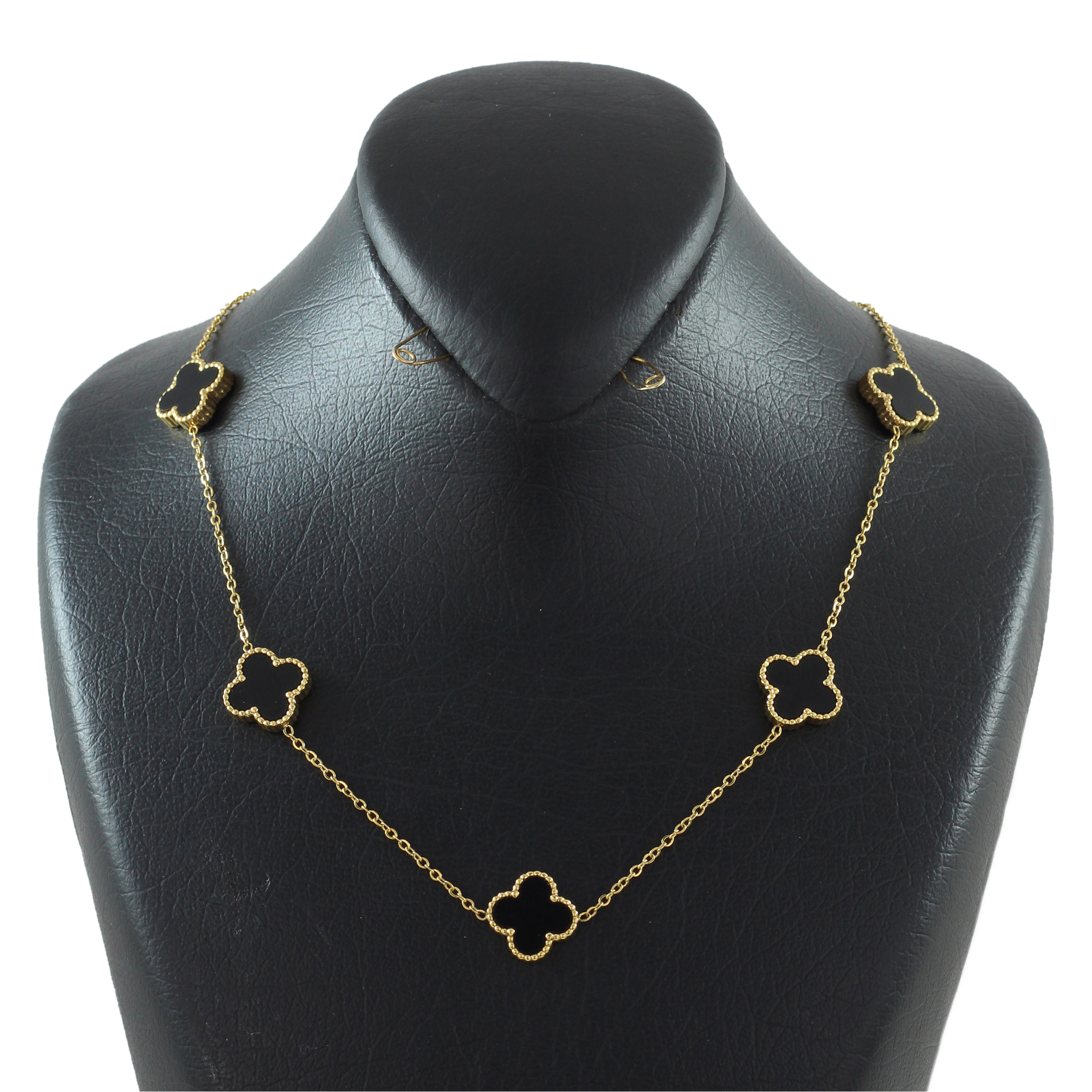 گردنبند زنانه مدل گل کد I205 گردنبند زنانه مدل گل کد I205