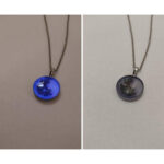 گردنبند مدل ماه شبتاب