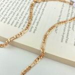 زنجیر زنانه ژوپینگ مدل فیگارو کد 60 N4297