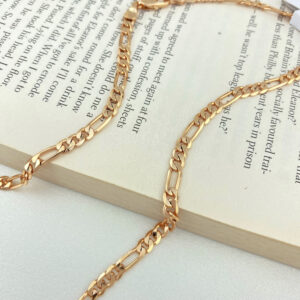 زنجیر زنانه ژوپینگ مدل فیگارو کد 60 N4297